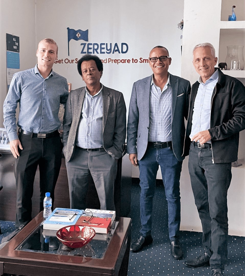 Zereyad Management with guests